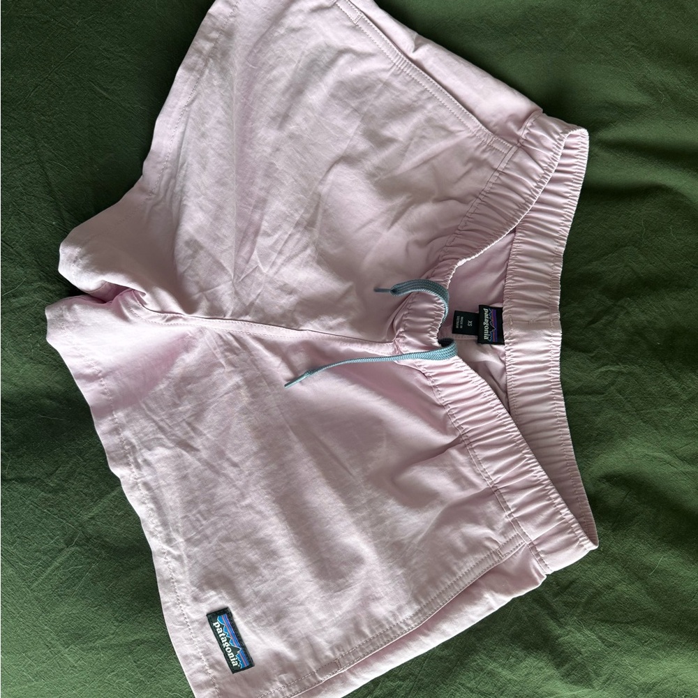Patagonia Pastel Pink Barely Baggies 2.5" Shorts - Women's